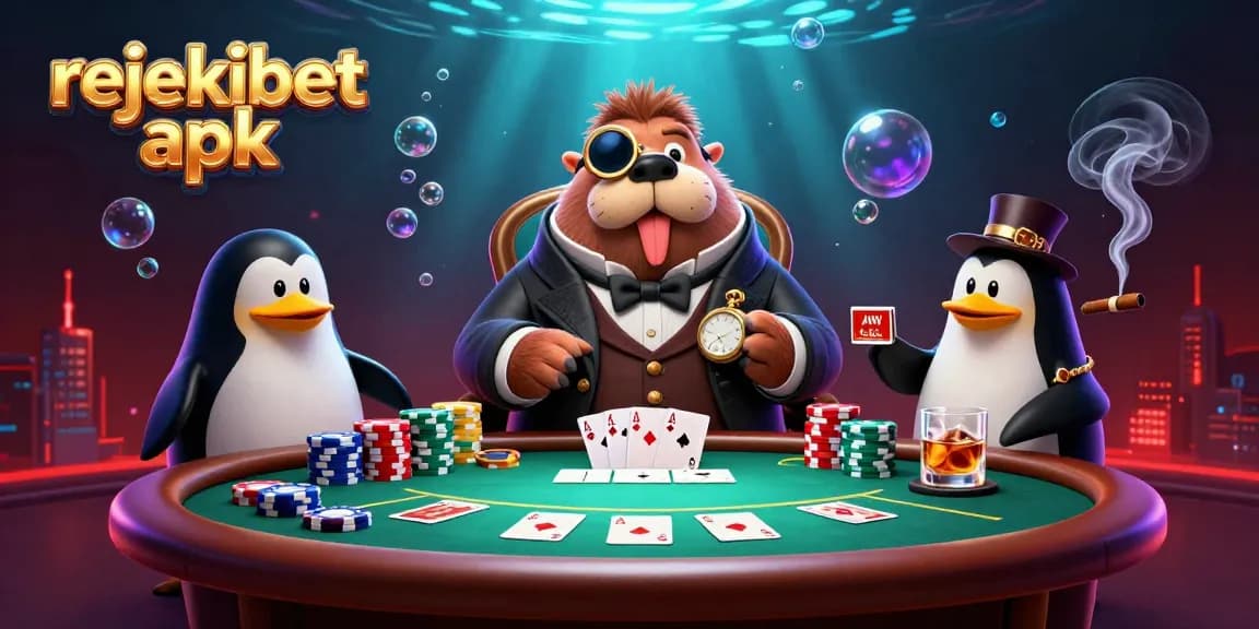 Experience thrilling game features with the rejekibet apk at this vibrant underwater poker scene.