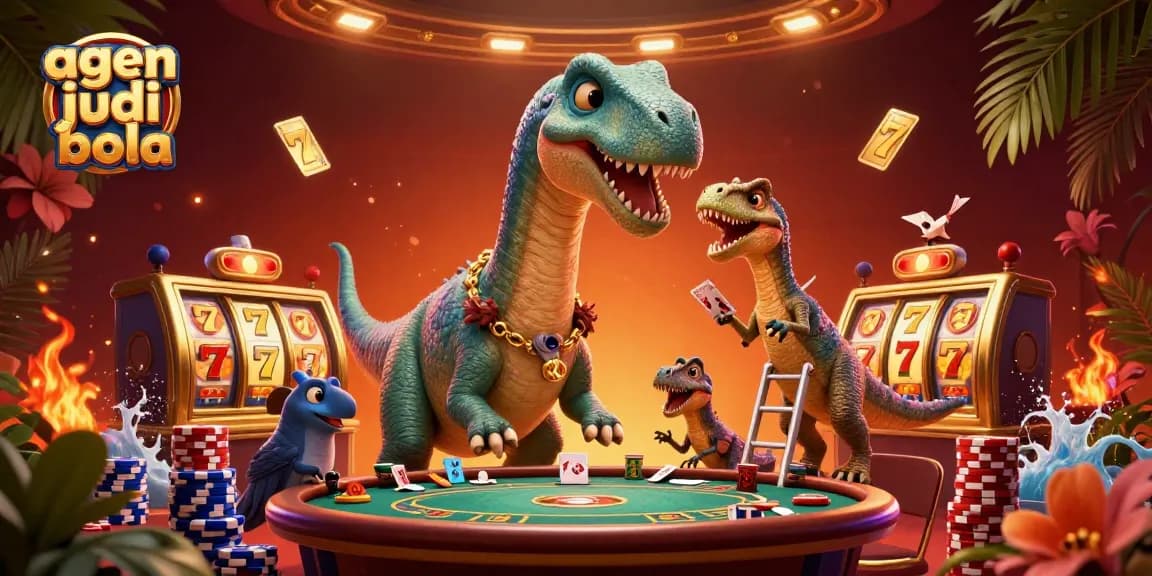Place your bets with agen judi bola as you join thrilling poker action in a dynamic casino scene.