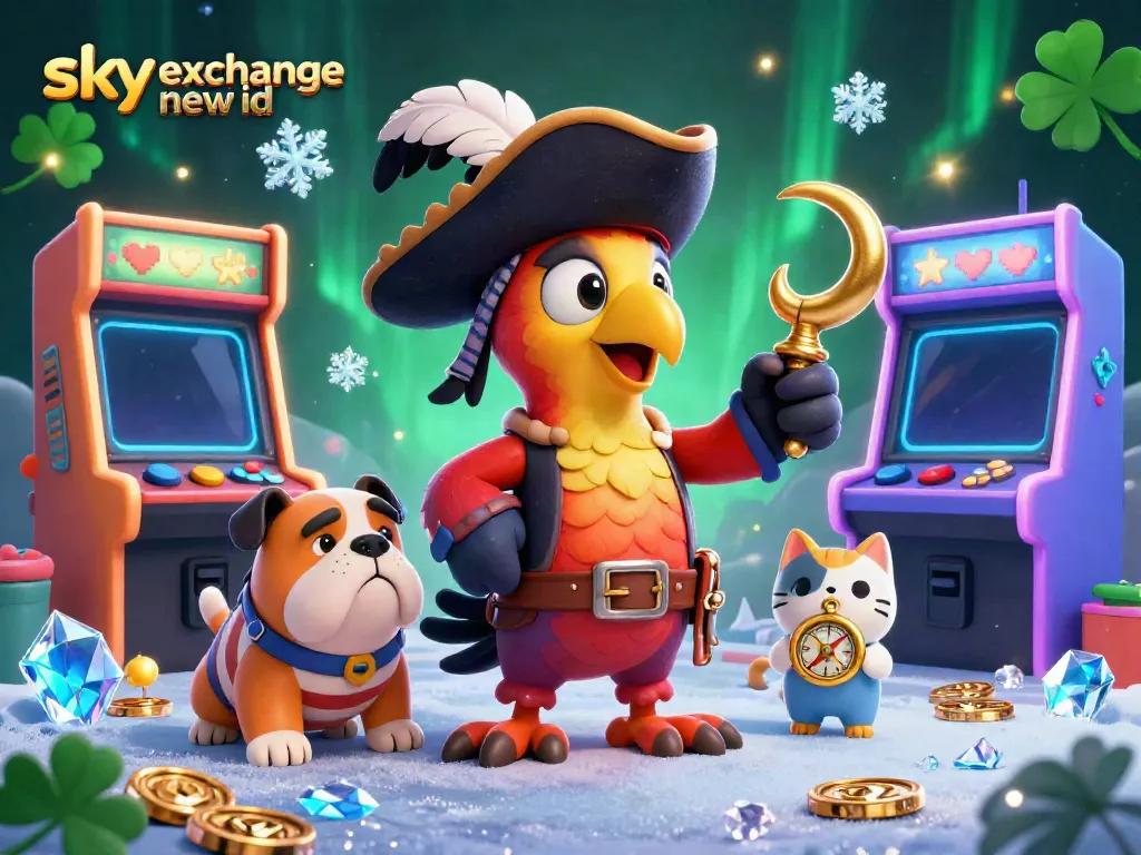 Engage in dynamic gaming with your sky exchange new id amidst vibrant characters and captivating elements.