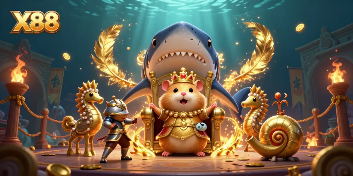 X88 invites players to engage in thrilling underwater casino adventures with unique characters and vibrant visuals.
