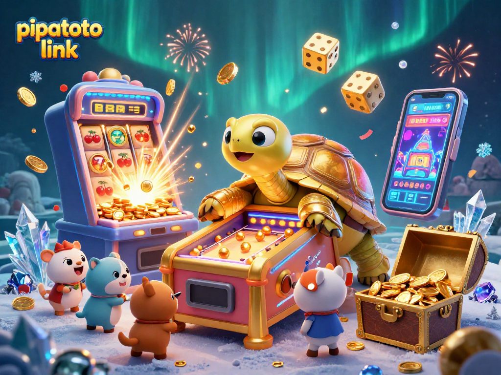 Engage with the thrilling pipatoto link gaming experience featuring a lively casino scene.