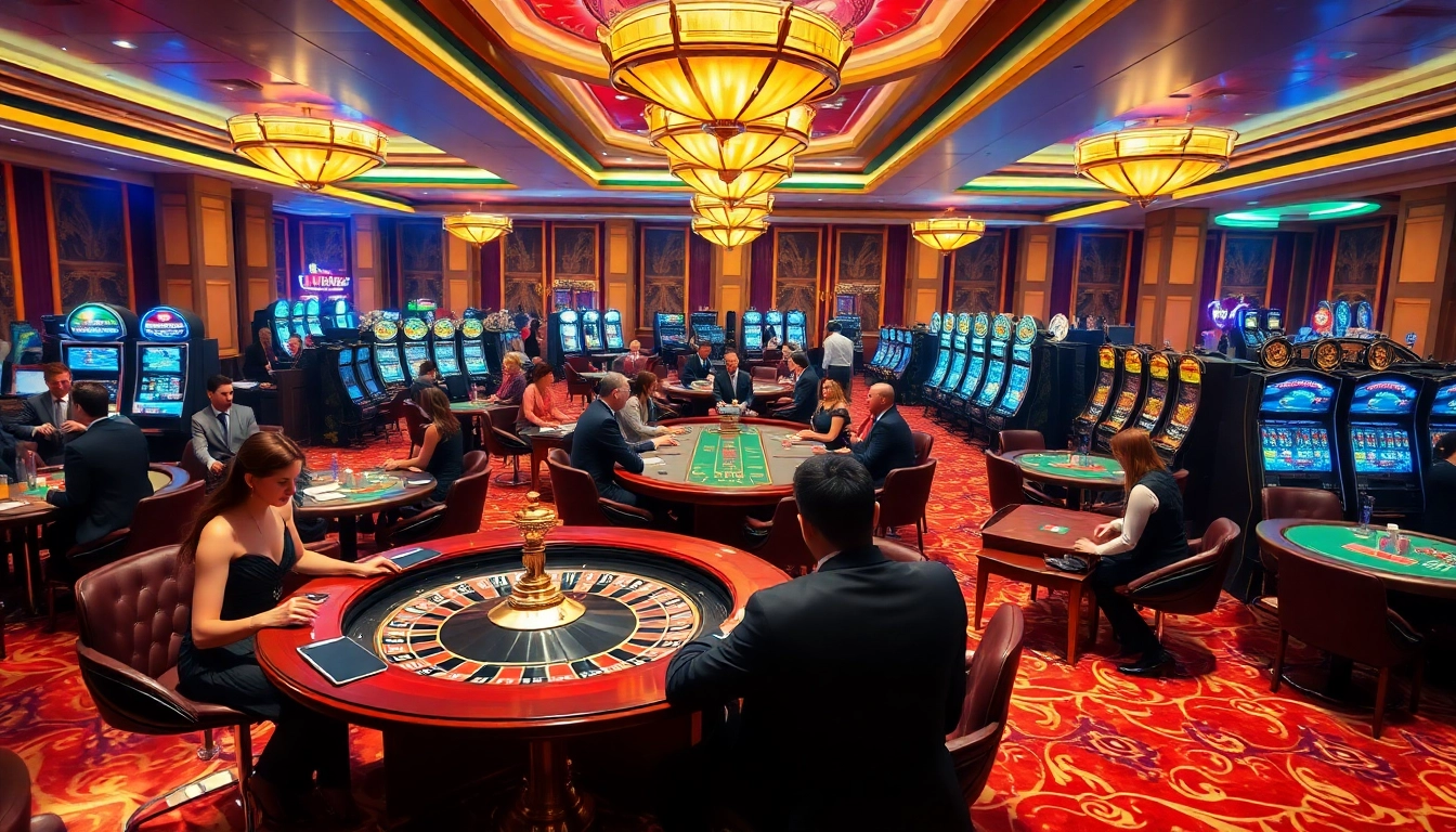 Engage with high-stakes gaming at LC88’s lively casino floor with exciting table games and vibrant atmosphere.