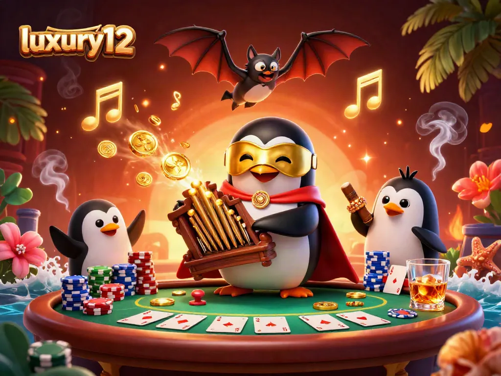 Slot dan permainan poker menarik di luxury12 dengan latar belakang yang menawan