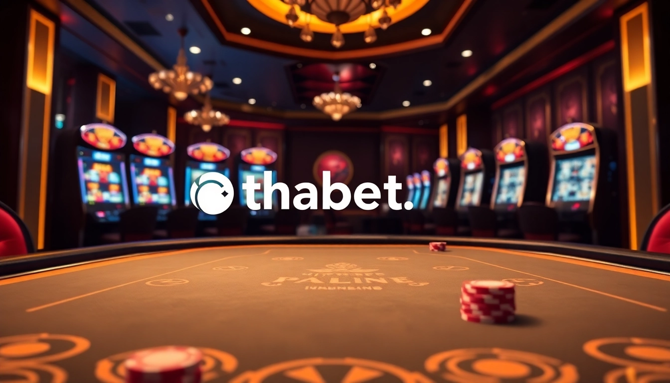 Experience thrilling gaming at https://thabet.vegas/ with exciting casino tables and vibrant slot machines.
