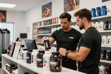 Explore the Official Prime Pharma Steroid Shop for premier fitness supplements and expert advice in a vibrant retail setting.